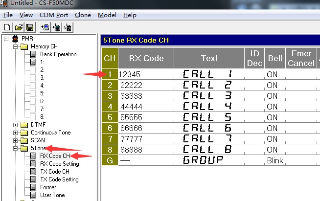 IC-F61-L防爆對講機寫頻